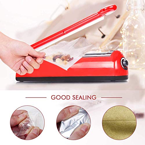 Image of Sealing Machine's Heat Sealer Teflon, Heating Elements with Gum Strips (10 inch - Cutting Wire)