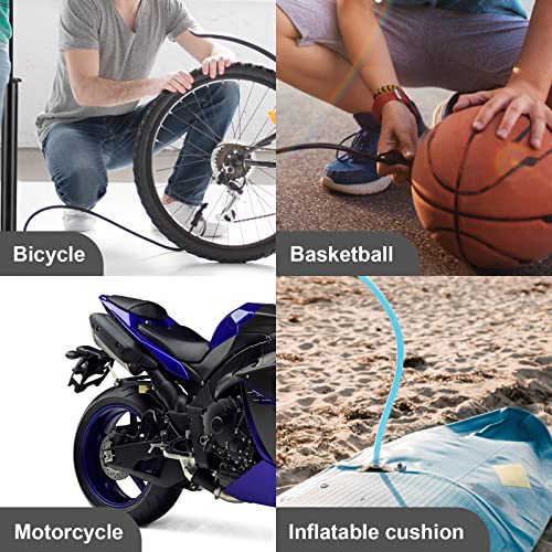 Pompa per Bicicletta con Manometro, Pompa da