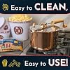 Original Whirley Pop Popcorn Machine 3-Minute Stovetop Popcorn Maker for Home Movie Snacks & Game Night Wabash Valley Farms Aluminum Pot With Nylon Gears (Silver)