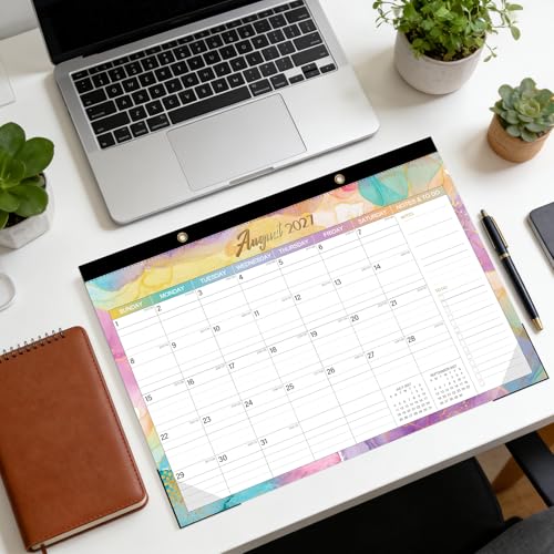 Image of ZTX Desk Calendar 2026-2027,18 Month Academic Desk Calendars