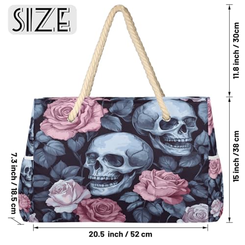 Beach Tote Bags for Women with Zipper Large Pool Bags for Swimming Travel Gym2