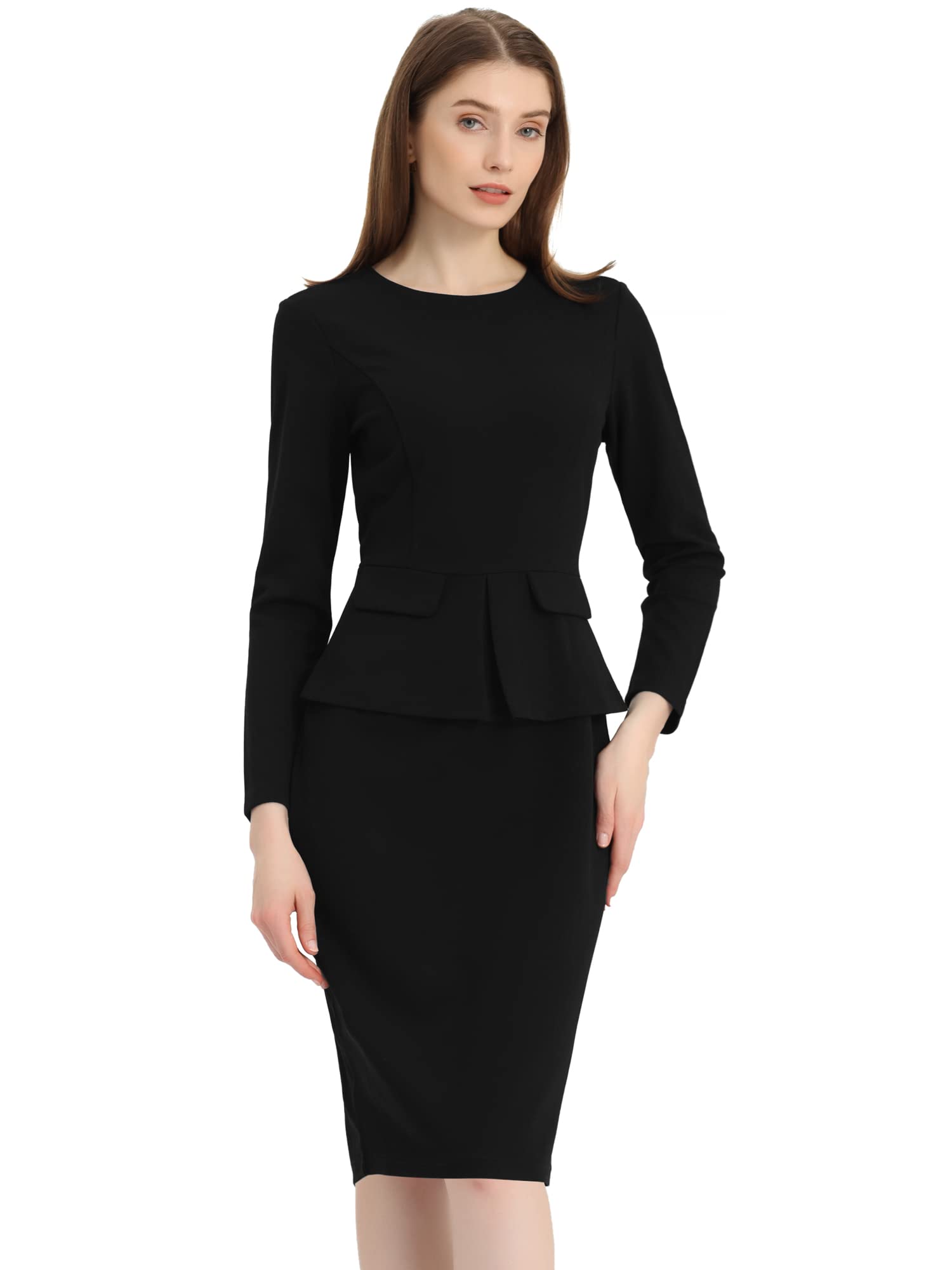 Women summer Work Office Bodycon Sheath Pencil Dress