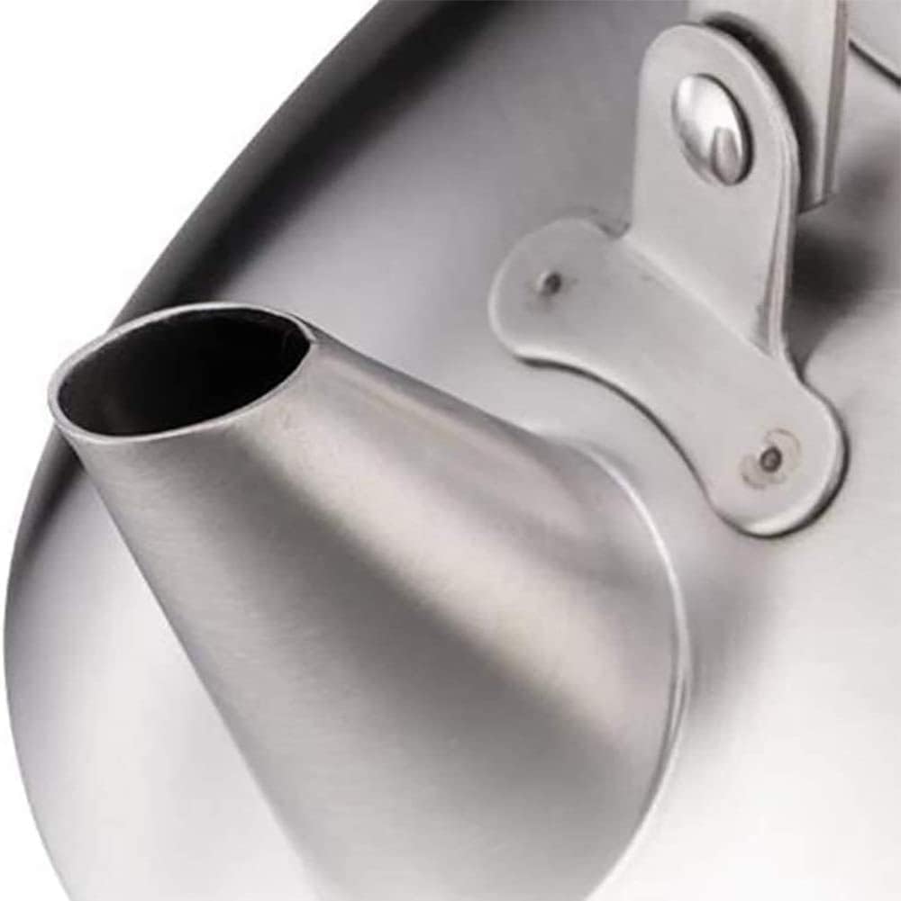 Tea Kettle Tea Kettle Stovetop Whistling Tea Pot -, Stainless Steel, Tea Maker Infuser Included, Single Handle Teapot Stove Top Whistling Tea Kettle