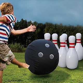 Etna Giant Inflatable Bowling Set