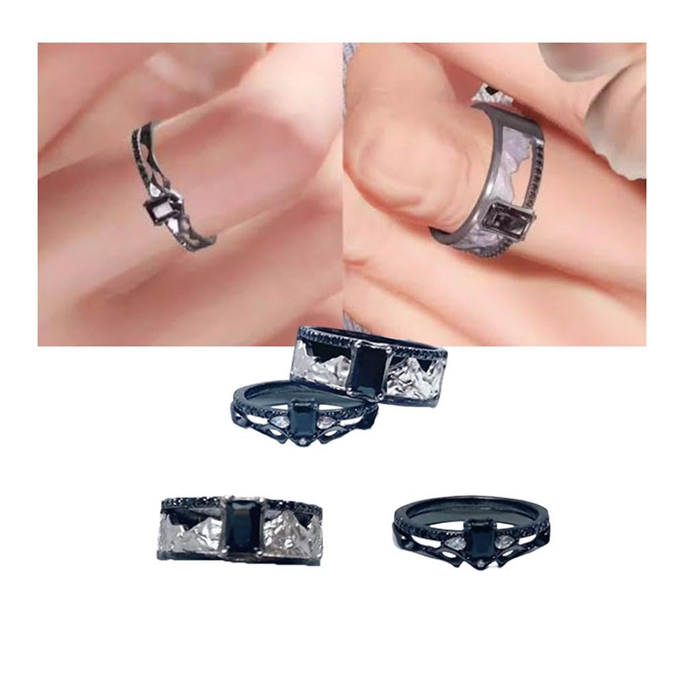 恋と深空 シン 指輪 リング 絆の指輪 ペアリング アクセサリー キャラクター同型 周辺グッズ 推し 応援 コレクション 観賞 プレゼント (ペア)