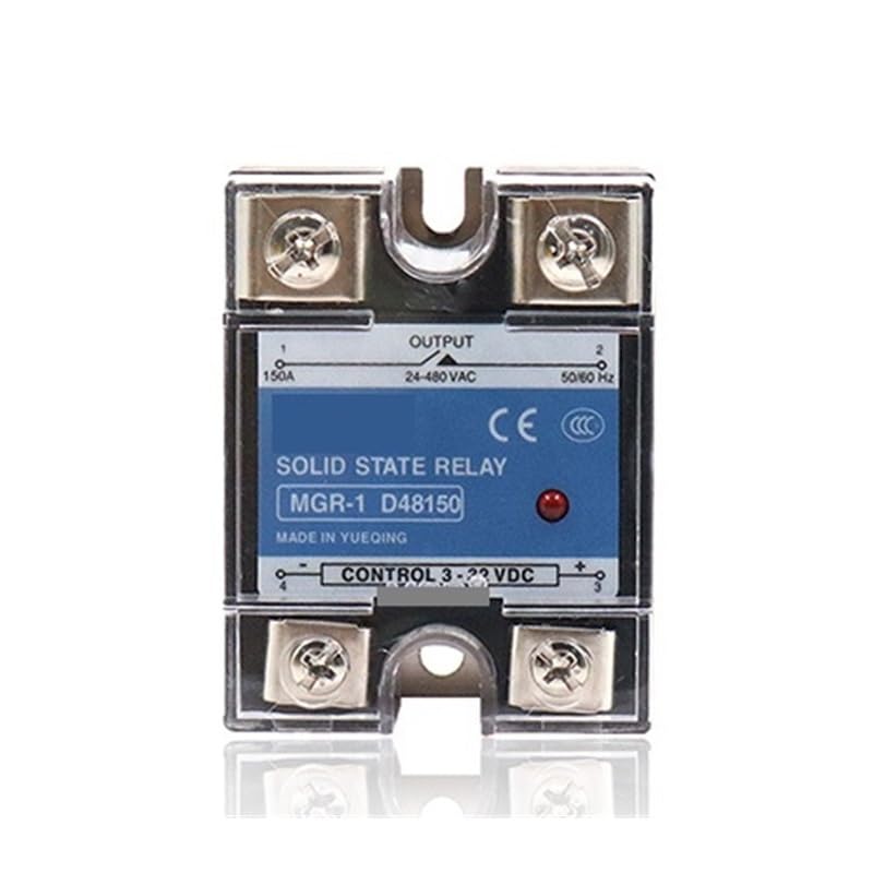 MGR-1 D48150/SSR-150DA 150A Pojedyncza faza DC Sterowanie ciepłem AC Sink 24-480 V AC do 3-32 V DC 150A DA Solid State Relay IDGTTLDF (MGR-1 D48150)
