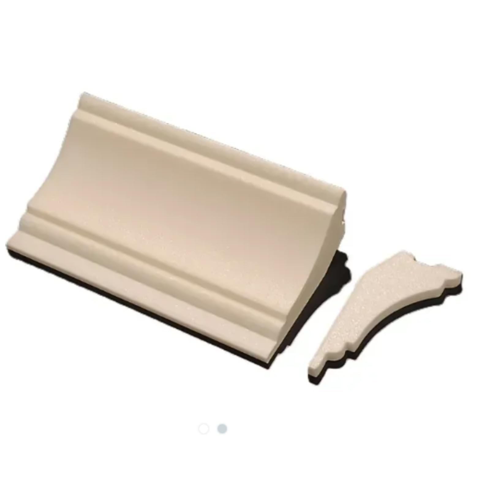 Cornici in Polistirolo per Soffitto e Pareti – Modanature Decorative XPS Verniciabili – Set 5 Barre da 1,1 m (5,5 m Lineari) – Profili per Interni, Controsoffitti (Mod. 050100)