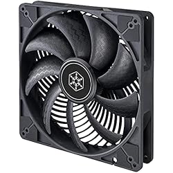 Mejor Ventilador Amazon SilverStone Technology Air Penetrator 184i Pro, Ventilador canalizador de Aire Mejorado de 180mm con Control PWM, SST-AP184i-PRO