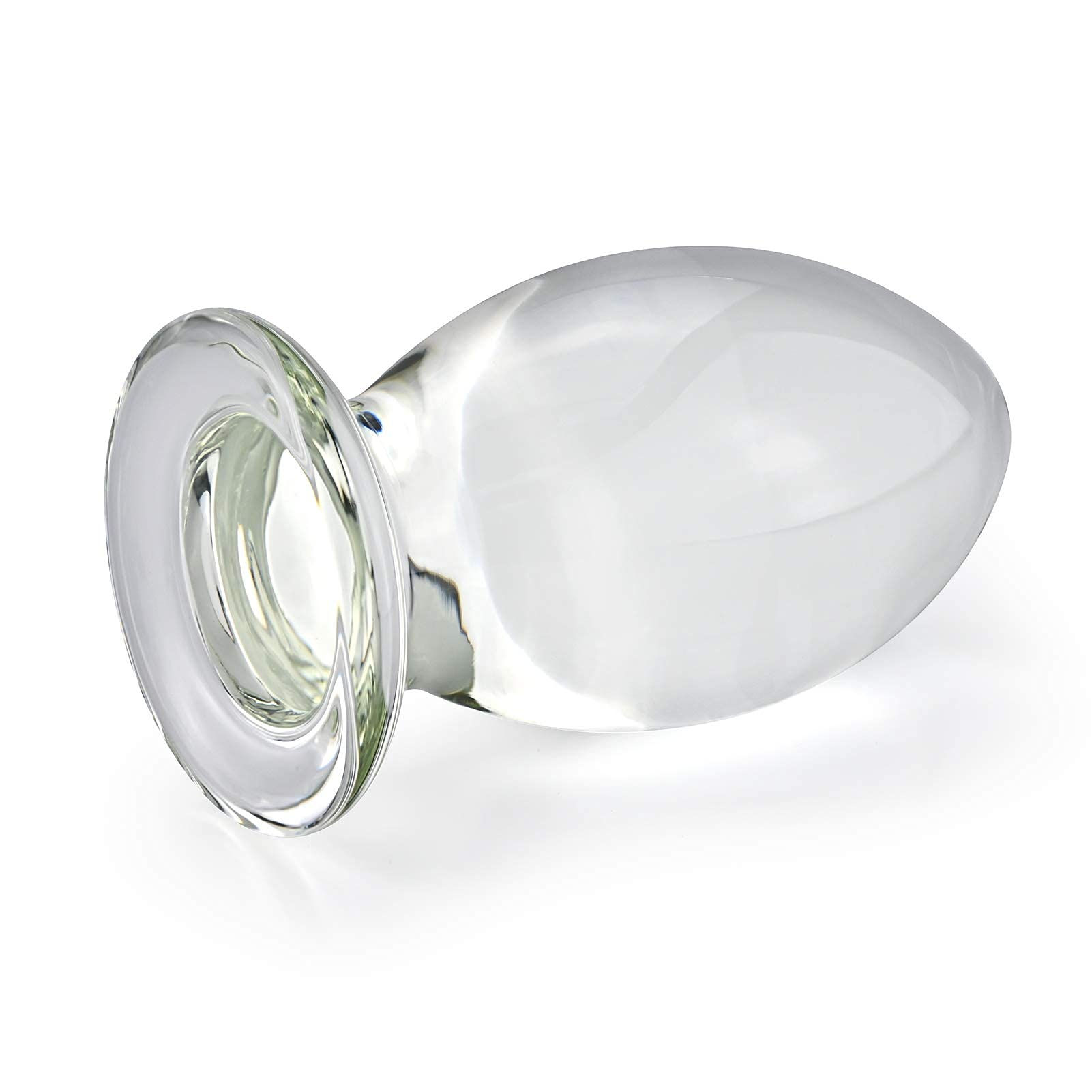 Cristal Analplug Glasdildo cristal Anale estimulación Buttplug, Roluck Analspielzeug para mujeres y hombres
