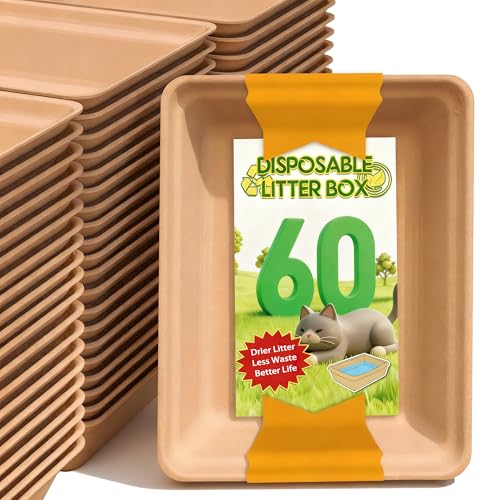 Caja desechable para gato 60 unidades miniatura 1