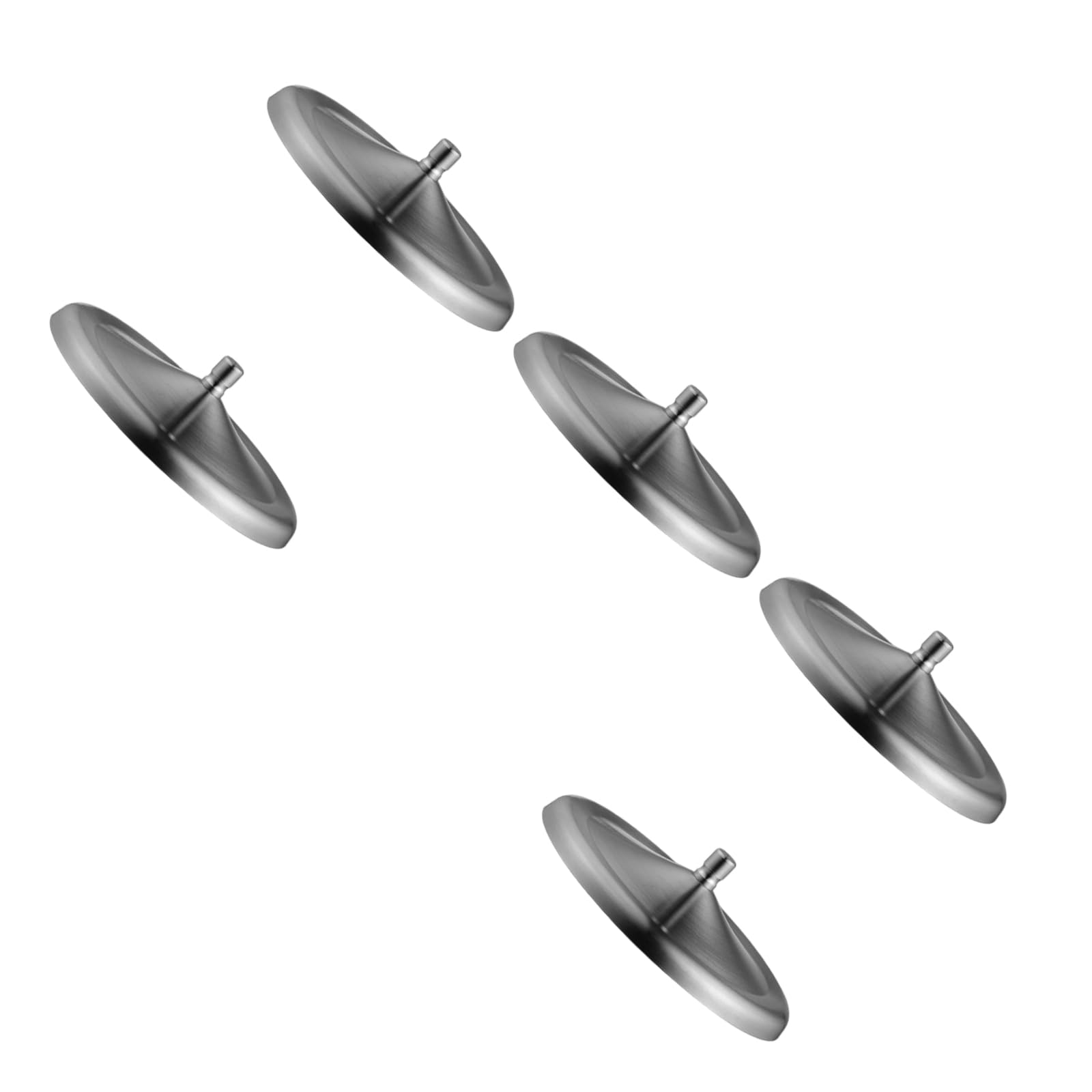 5Pcs Stainless Steel Shatterproof Cup Lid Easy to for Hot Drink Universals for Bottles and Mugs Hot Drink Lid