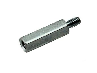 UNICORP 1337-M12-F21-256 3/16" Hex Male-Female Standoff, 2-56 THD x 1.25" lg, Steel Zinc QTY-50
