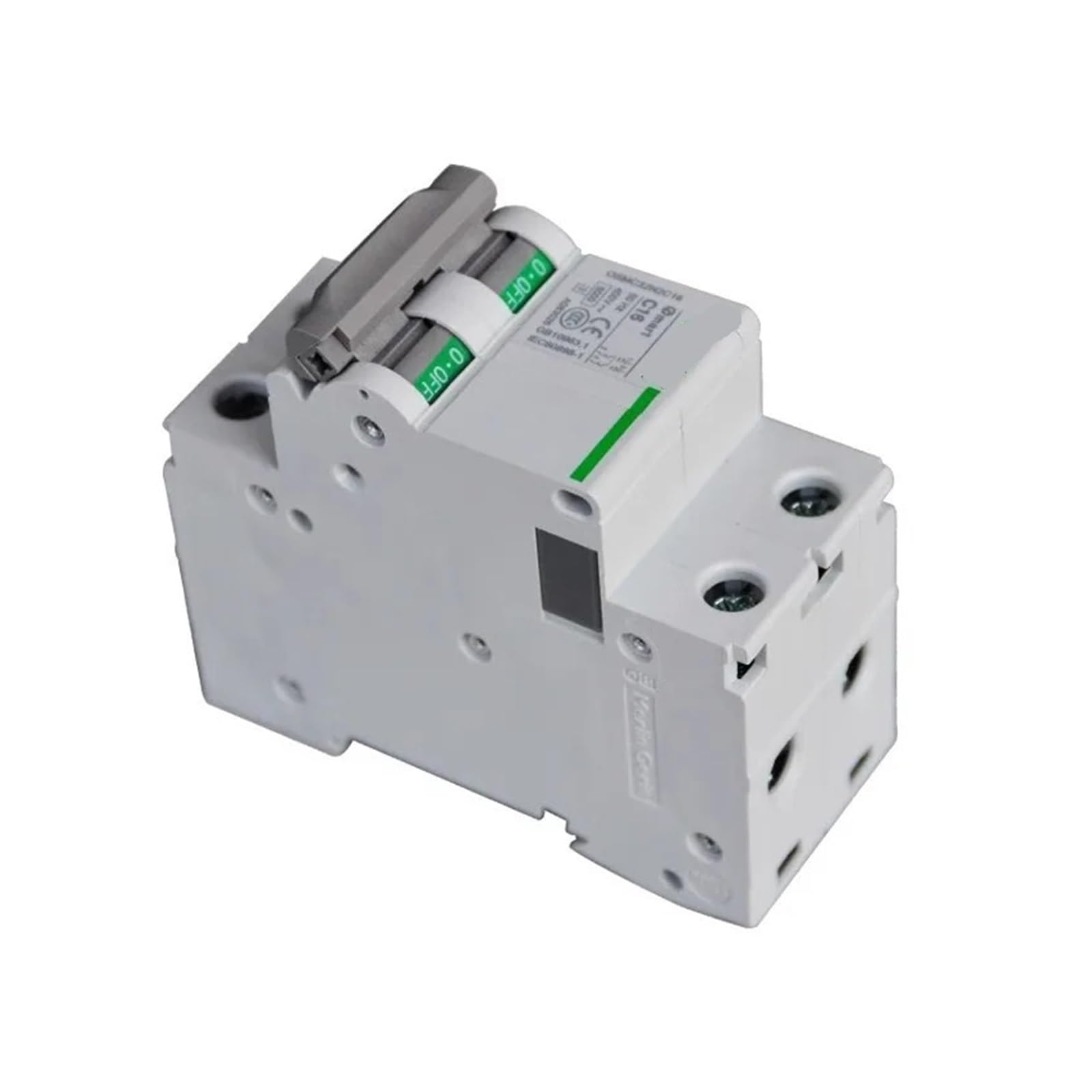 Interruttore Automatico Tipo D 2P 10A 16A 20A 25A 32A (1-63A) Interruttore Magnetotermico 400VAC 50HZ 6KA(25A)