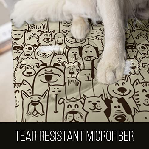 image for Sofa Shield Couch Slip Cover with Patented Strap, Cushion Protector, U