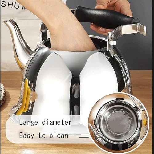 Hervidor eléctrico de té acero inoxidable 1.7L miniatura 5
