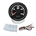 ELING 52mm Diesel Engine 4000RPM Tachometer Gauge with Hour Meter 12V 24V with Red Backlight for Truck RV