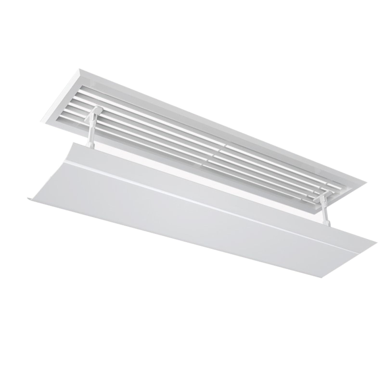 Déflecteur d'air de climatisation centrale réglable 130x20cm flux plafond