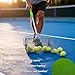AOXEQUIP Tennis Ball Picker, Retractable Metal Tennis Ball Retriever, Roller Ball Picker, Suitable for Tennis, Pickleball, Golf