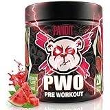 Pandit Pre entreno | Más Óxido Nítrico con Creatina Monohidratada | Preentreno Fuerte con Cafeína | Pre Workout Gimnasio en Polvo | Monohidrato de Creatina | Beta Alanina (240g, Sandía)