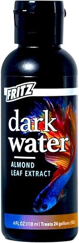 Fritz Aquatics Extracto de hoja de almendras de agua oscura para Betta's 4 oz