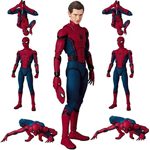 Spiderman Movie Hero Series-Spiderman Action Figures - Spiderman Toys- Spiderman Figures (Blue)