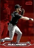 2024 TOPPS STADIUM CLUB RED FOIL #283 BLAZE ALEXANDER RC DIAMONDBACKS BASEBALL OFFICIAL TRADING CARD OF MLB