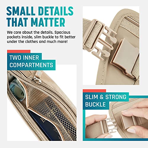 Alpha Keeper RFID Money Belt