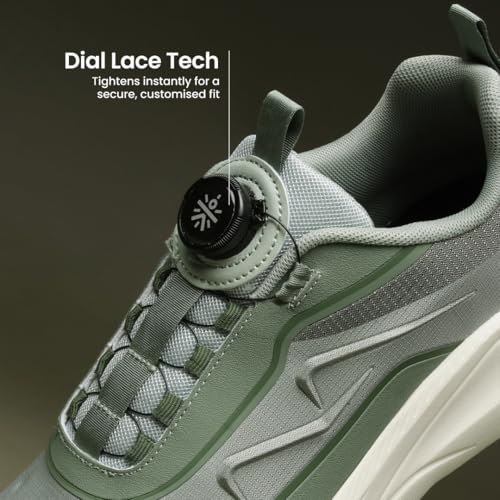 Image of CULT Trailblazer Men's Outdoor Shoes | Lightweight & Breathable Upper | Adjustable Dial Lace | Enhanced Stability & Cushioning for Trekking | Superior Anti-Slip Grip | Everyday Hiking Wear