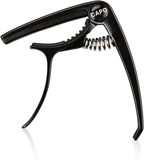 Guitar Capo, GLADFRESIT Quick Change Capo Ukulele Capotastos Capo for Acoustic and Electric Guitar