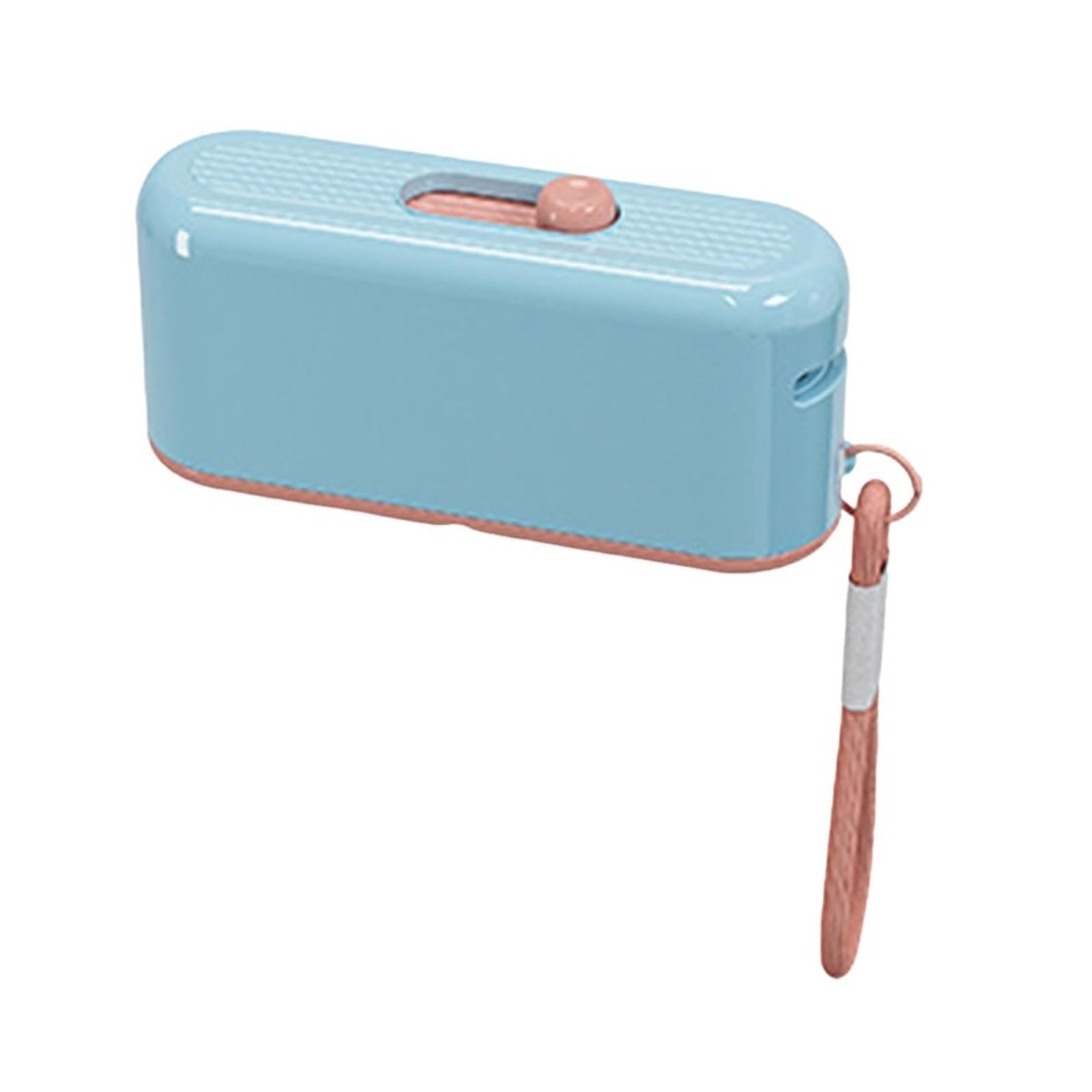 Lopheco Blue 2Pcs Portable Automatic Floss Dispenser, Refillable Dental Floss Case For Daily & Travel Oral Care(Blue)
