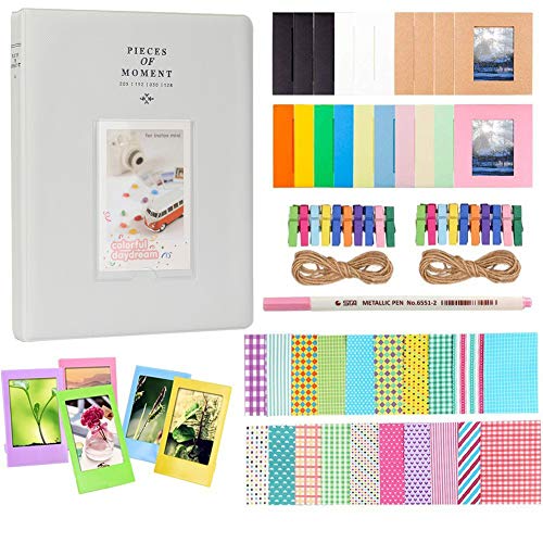 Anter Accessoires d'album Photos fit to Fujifilm Instax Mini caméra, pignon HP, Polaroid Zip, Snap, Snap Touch Films d'imprimante