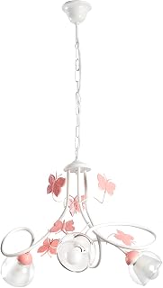 ONLI Pendelleuchte Modern 3 luci Weiß/Rosa
