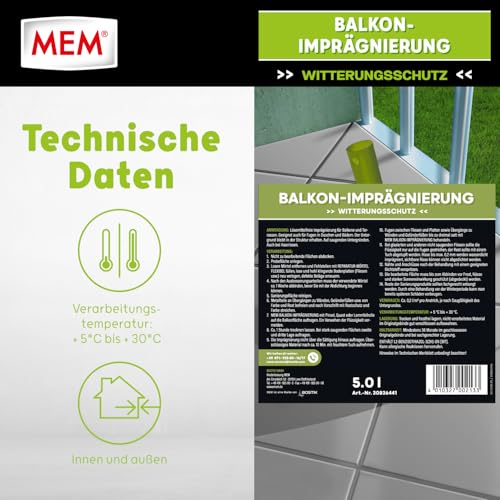 MEM 500291 aislante para construcción en rollo impermeable 4