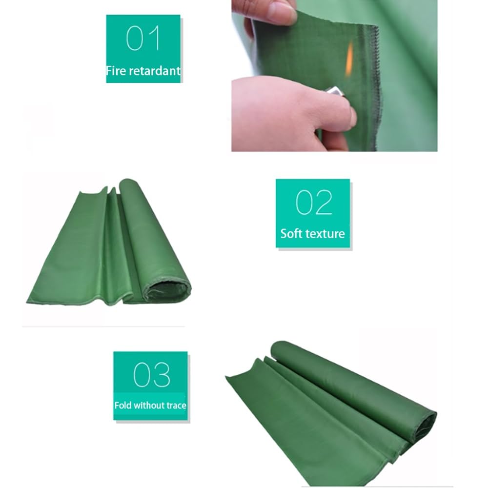 Coperte antincendio, Coperta For Saldatura Ignifuga Tessuto Resistente Al Calore 1800°F Alta Temperatura Cuscinetto Isolante, Ritardante Di Fiamma Tappetino Protettivo For Saldatura Saldatura(2MX1MX0.