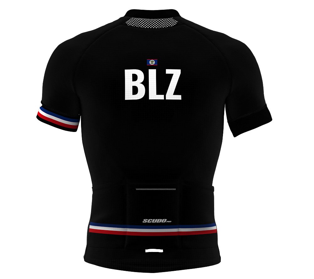 Belize Black Code Short Sleeve Cycling PRO Jersey for Men - Size XXX-Large