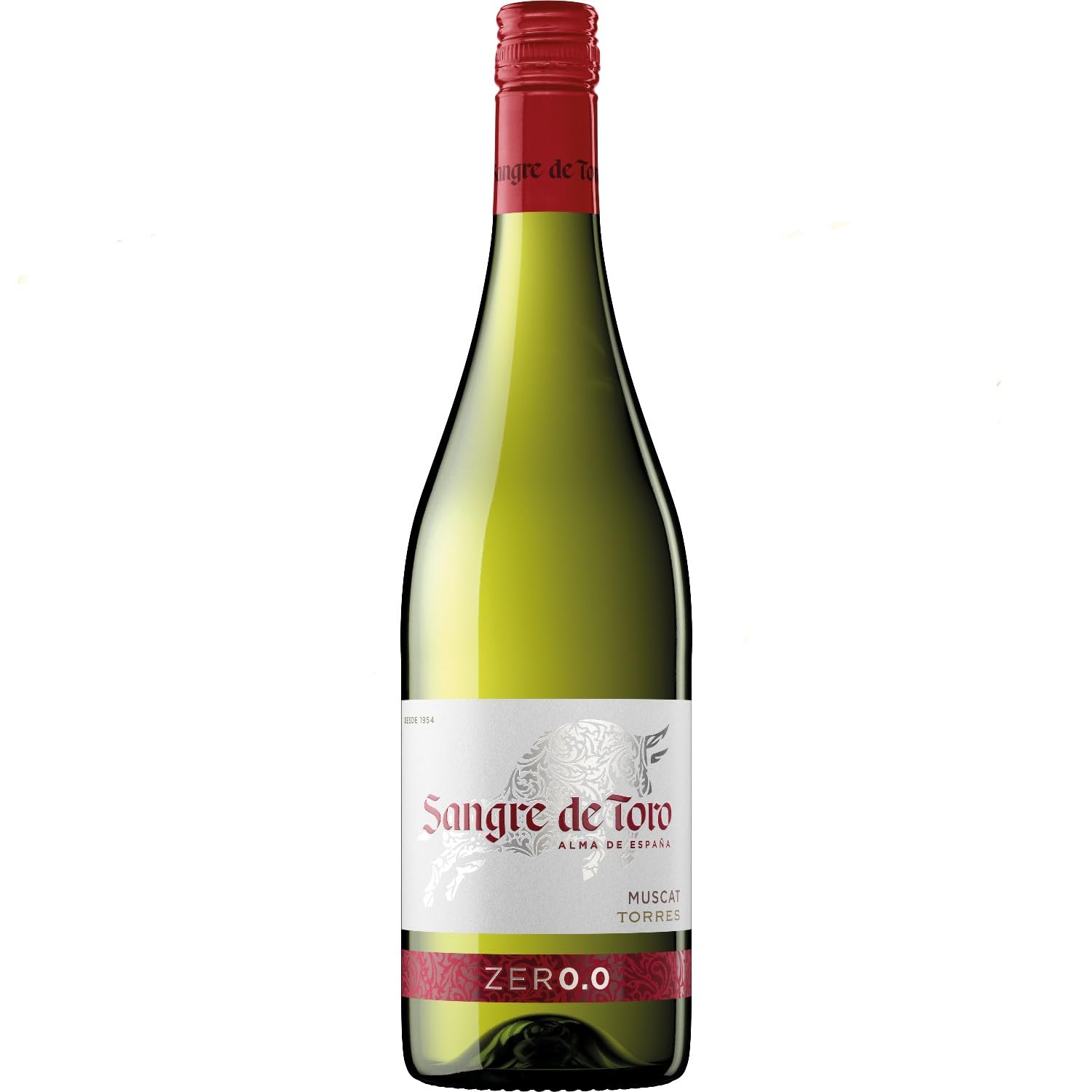 Torres Icons Sangre de Toro Blanco 0.0 alkoholfrei trocken Weisswein Spanien inkl. FeinWert E-Book (12 x 0.75 l)