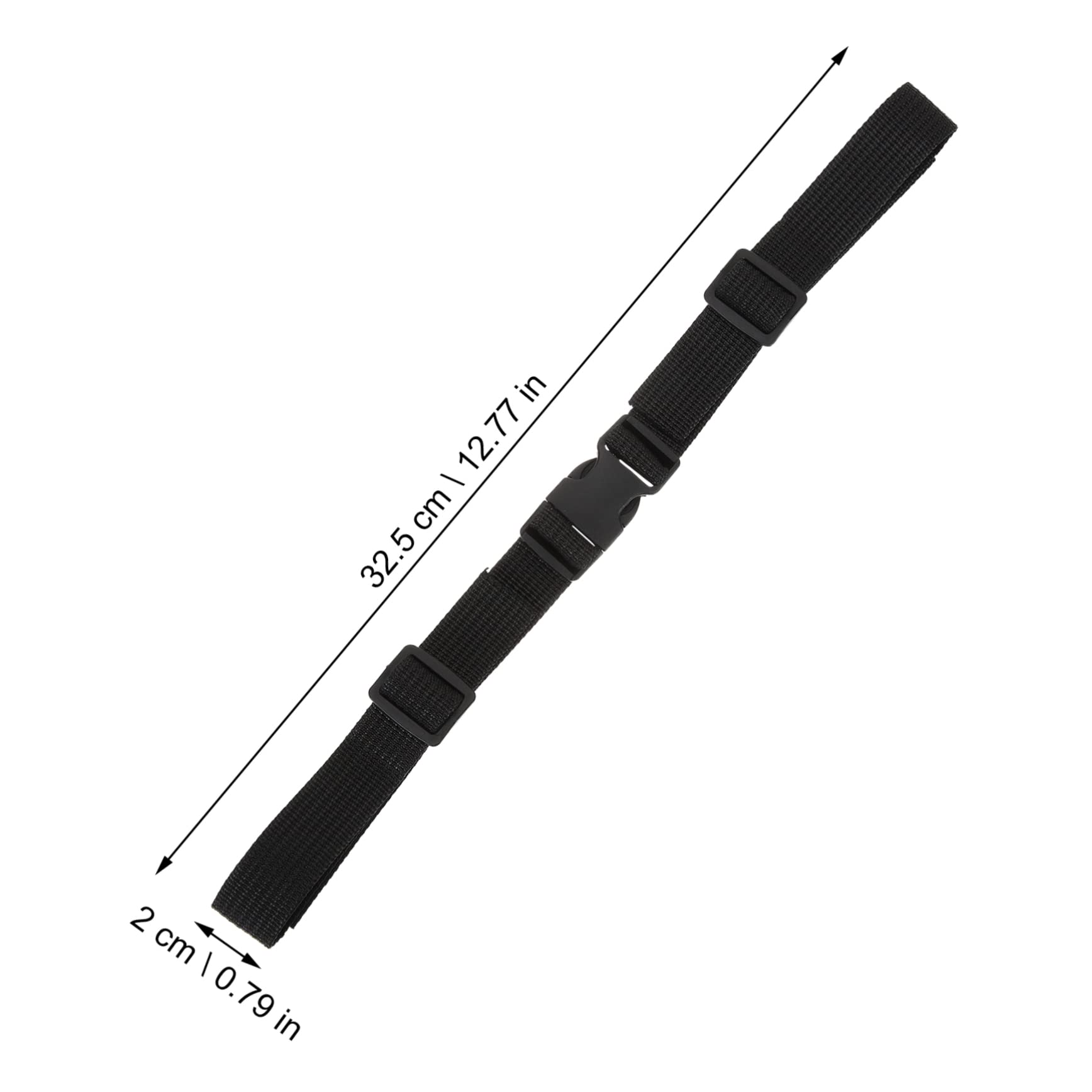 Artibetter 4pezzi Cinghie Di Fissaggio Fibbia Per Bagagli Cinghie Di Ancoraggio Regolabili Per Borse Da Carrello e Imballaggio Corte Per Zaino e Kayak