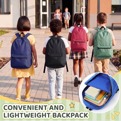 Sweetude Backpack in Bulk 16" School Bookbag for Kid, Dark Color, 72 Pcs by Sweetude - Image 6