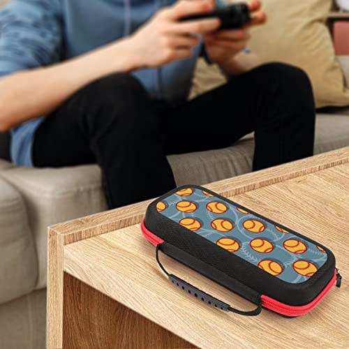Aohanan Baseball Softball Ball Switch Carrying Case Compatible With Nintendo Switch Switch Game Case With 20 Games Cartridges Hard Shell Travel Protection Case For Nintendo Switch Console & Accessories #TOP3