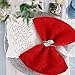 Hotop 24 Pcs Silver Rhinestone Napkin Rings Set – Elegant Crystal Table Decor for Christmas, Wedding, Party, Holiday Dinner & Banquet Decorations