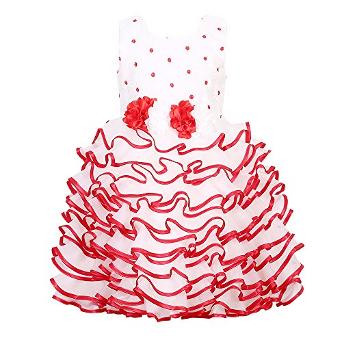 Richie House Little Big Girls' Princess Party Dress Rh2417