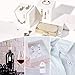 200 Pcs Small Price Tags, Paper Tags with Elastic String, Writable Blank Kraft Gift Tags for Clothes Jewelry Gifts (1.02×0.47inch, White)