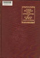 Heath Readings in the Literature of Europe B000K0C27O Book Cover