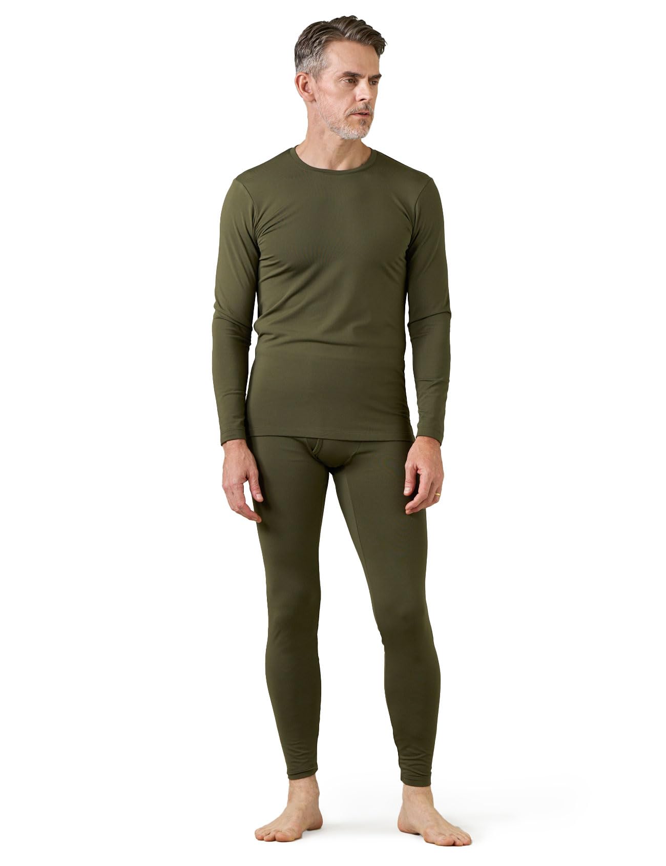 LAPASA Completo Termico Uomo in Pile Calzamaglie Termica & Maglie Termiche Set Sport Invernali Sci Snowboard Sport Running Trekking Caldo/più Caldo/Extra-Caldo М11