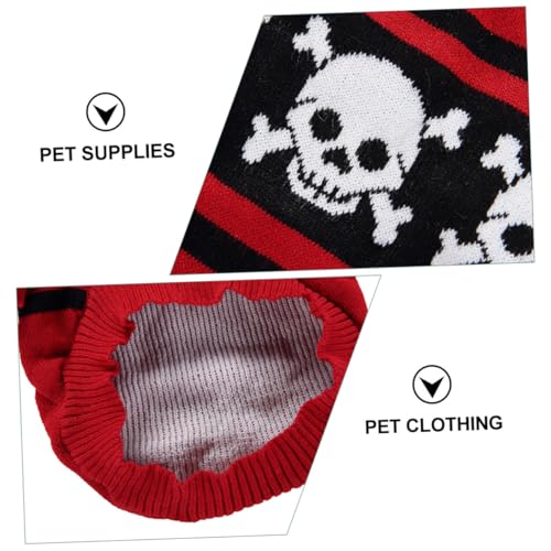 Disfraz para perros Halloween con calavera XL miniatura 5