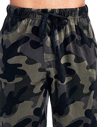 Ashford & Brooks Men's Fleece Pajama Pants, Fuzzy Soft Sleep Lounge Bottoms4