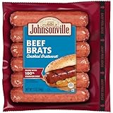 Johnsonville Smoked Beef Brats, 6 Count, 12 oz