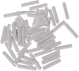 WLngtv 50Pcs White Cylindrical...