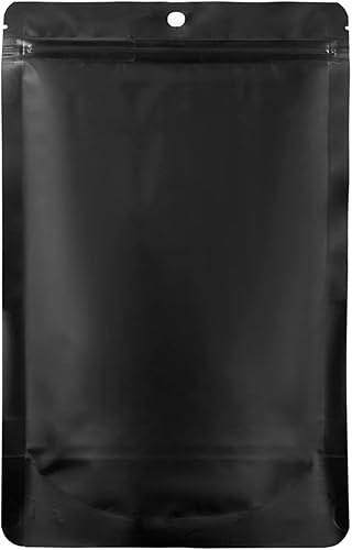 Miniatura 2 de 150 Pack Stand up Matte Metallic Storage Bags with Clear Front Window Heat-Sealable Resealable Solid Color Pouches for Food Storage Containers