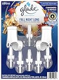 Glade Plugins Wondrous Autumn Nights 6 Refills and 1 Warmer